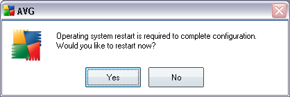 AVG Antivirus reboot
